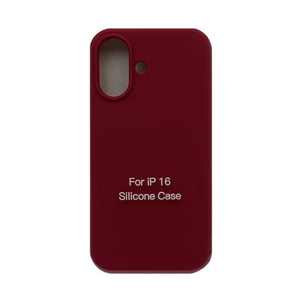 Чехол-накладка для iPhone 16 Малиновый