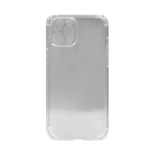 Чехол-накладка для iPhone 12 Pro Max (с защитой камеры, прозрачный)