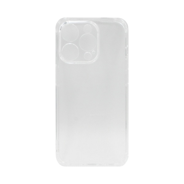 Чехол-накладка для iPhone 14 Pro (с защитой камеры, прозрачный)