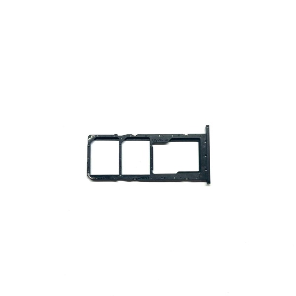 Держатель SIM для Samsung A03s (A037F) - Черный