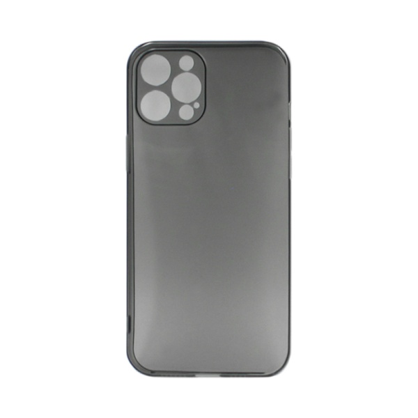 Чехол-накладка для iPhone 12 Pro Max (с защитой камеры, затемненый)