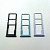 Держатель SIM для Samsung A32 4G (A325F) - Голубой